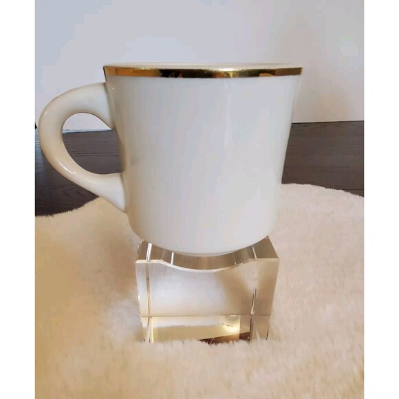 Vtg Charleston, S.C. Coat Of Arms Mug Gold Rim Made in USA Attleboro Mass. - Picture 5 of 9